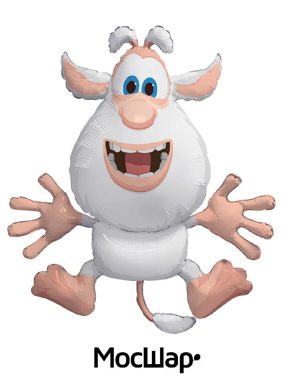 ФигураБУБА/Белый1шт